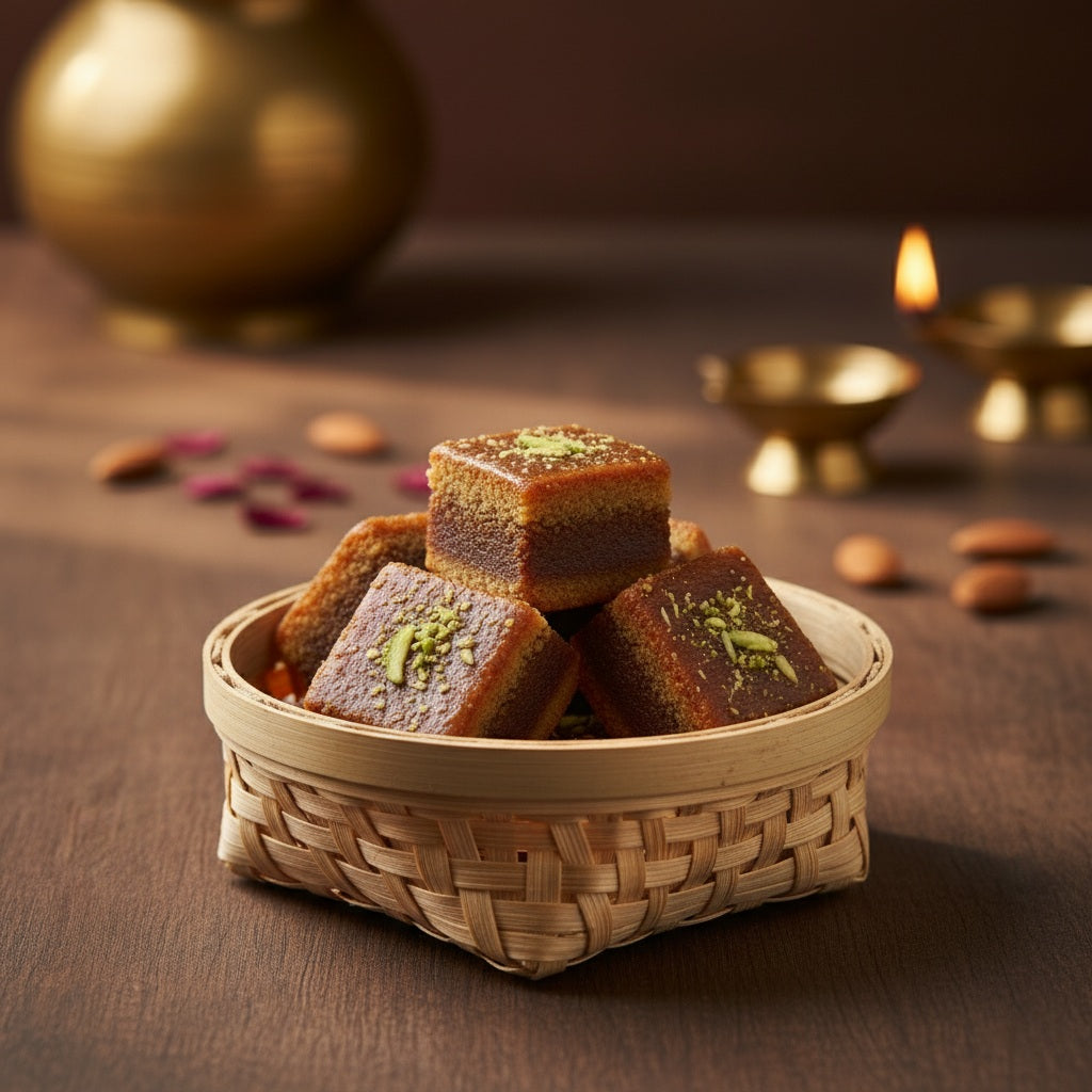 Pistachio Kaju Barfi